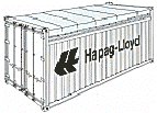 20 foot OPEN TOP container